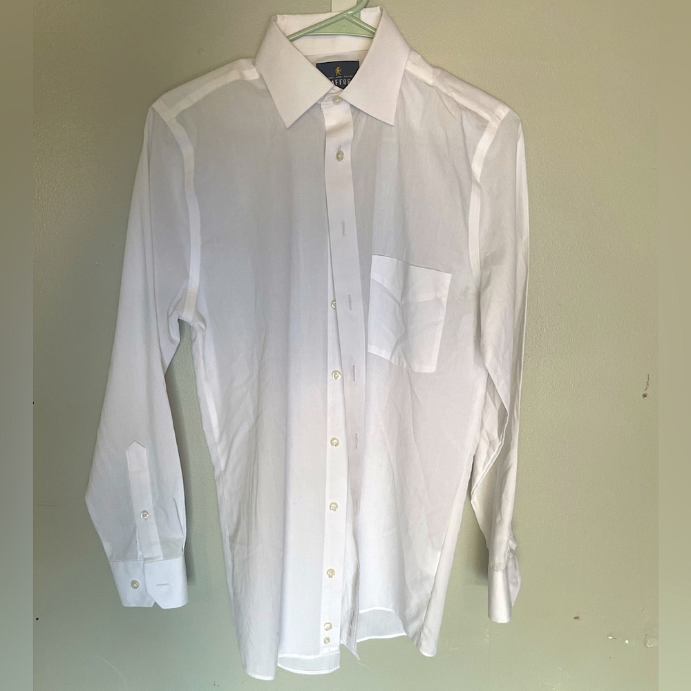 Stanford White LS Mens Dress Shirt